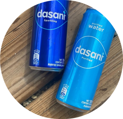Dasani Canned Water